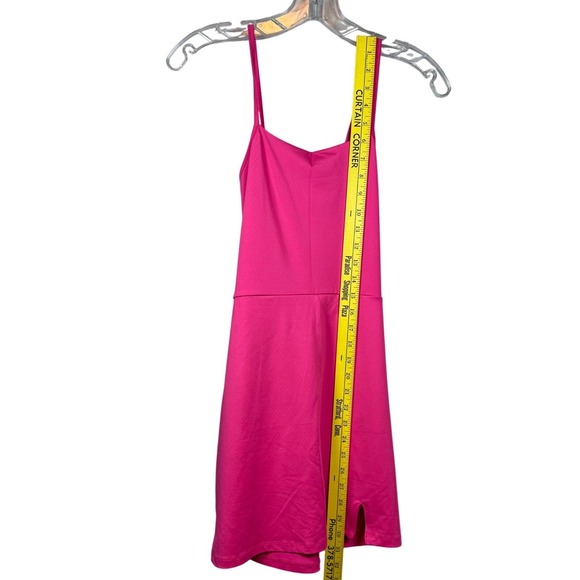 NWT Art Class Girls' Cami Strap Tennis Dress, Hot Pink, Size XL - Picture 5 of 7